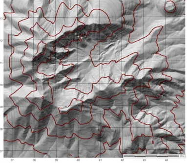 Şekil 2.4: Gölgeleme tekniği kullanılan topoğrafik harita (URL - 3). 