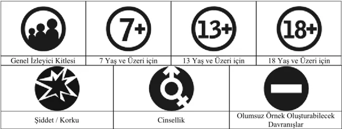 Şekil 1.2: Akıllı İşaretler ve Anlamları 