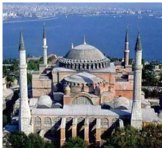 Fig. 10: Hagia Sophia, Istanbul, Turkey. 537.  (Source: IRCICA, 2013)