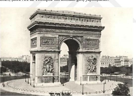 Şekil 3.10: Arc de Triomphe, Paris (URL10) 