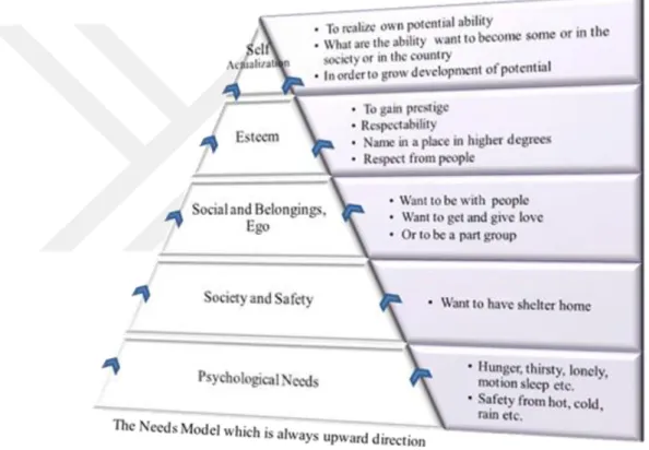 Figure 2.5.5: The Needs Model Which is Always Upward Direction 