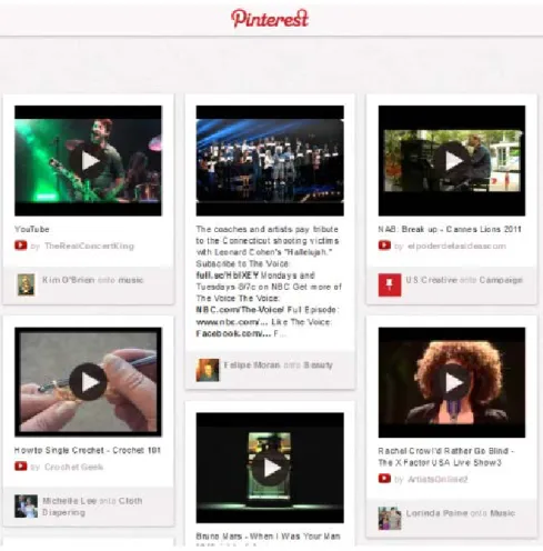 Figure 3.7: Pinterest Platform  3.9.3 Twitter