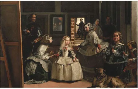 ġekil 2.2: Diego Velazquez Las Meninas (1656)  Kaynak: https://www.theguardian.com/artanddesign/2015/jul/26/velazquez-las-meninas 