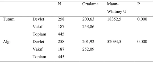 Çizelge 4.9: Normallik Testi 