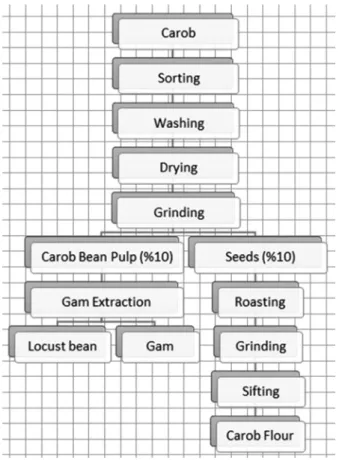 Figure 1. Soy flour production steps