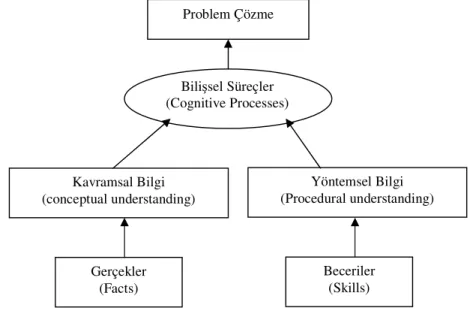 Şekil 1: Problem Çözme Için Bir Model (Gott ve Mashiter, 1991; akt: Gott ve Duggan, 1995) 