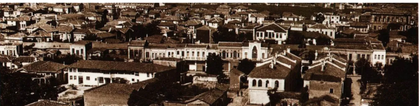 Figure 4. The general appearance of Saraçlar Street in the early twentieth century.