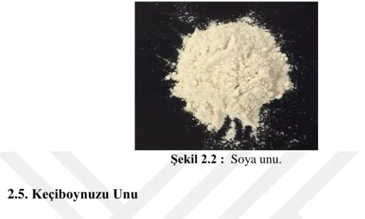 Şekil 2.2 :  Soya unu. 