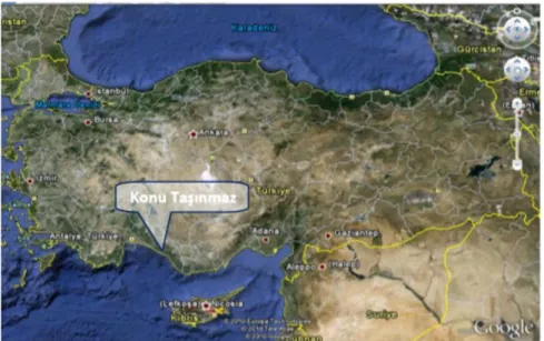 Şekil 13: Yapının Google Haritalarda Konumu 