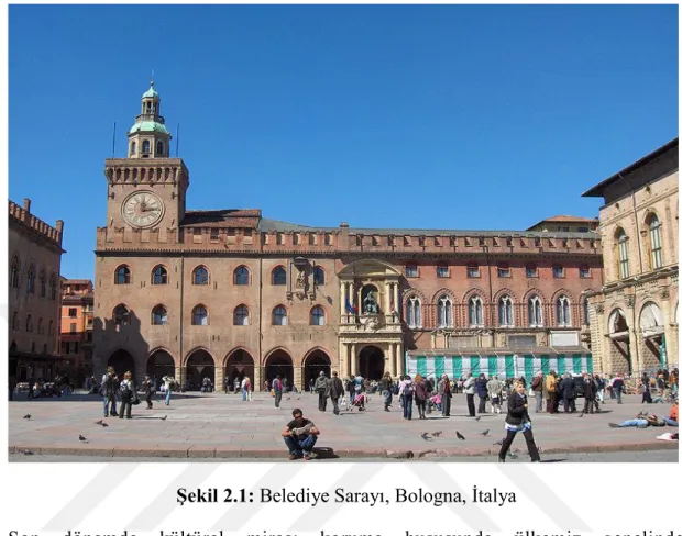 Şekil 2.1: Belediye Sarayı, Bologna, İtalya 