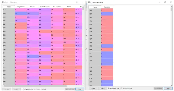 Şekil 7.18: Test Verisi Ekran Görüntüsü    Öznitelik Ölçekleme 