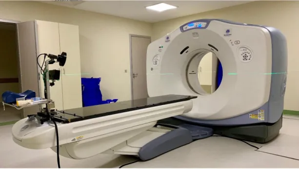 Şekil 3.1: Bilgisayarlı tomografi cihazı  3.3.2  Elekta Monaco Tedavi Planlama Sistemi 