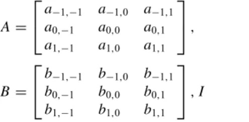 Figure 4. A classic cell scheme for a cellular neural network (CNN).