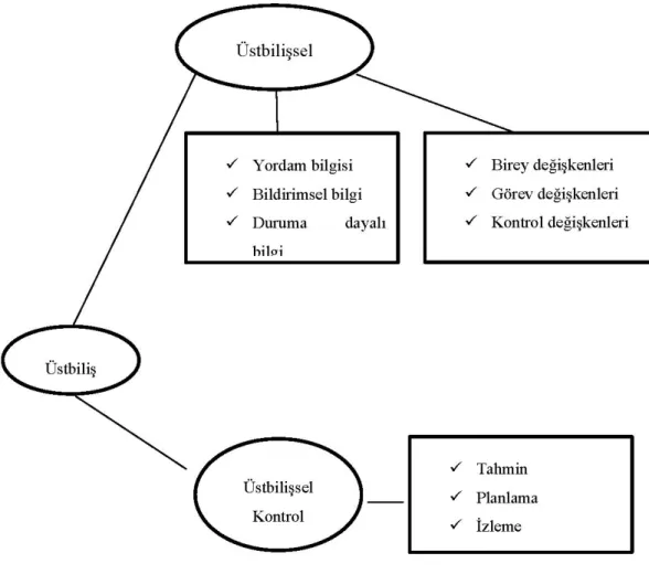 Şekil 2.1: Üst Biliş Modeli 