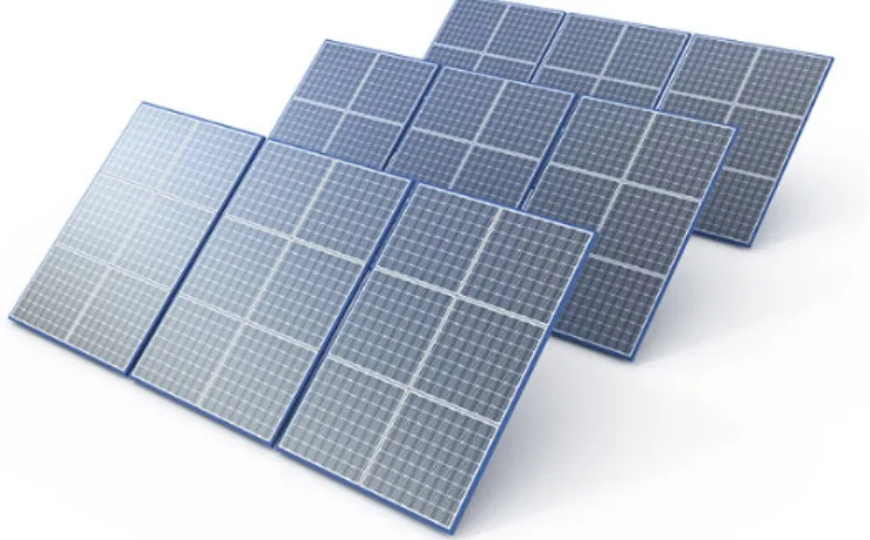 Figure 8 PV Arrays General Shape  a)  PV Arrays Modeling 