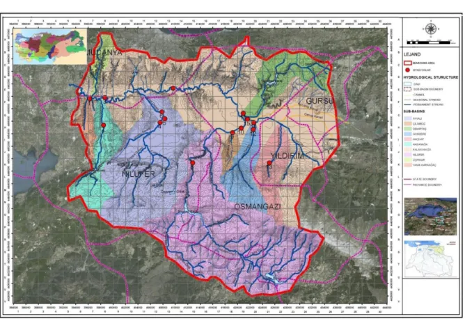 Figure 1. Research area boundaries 