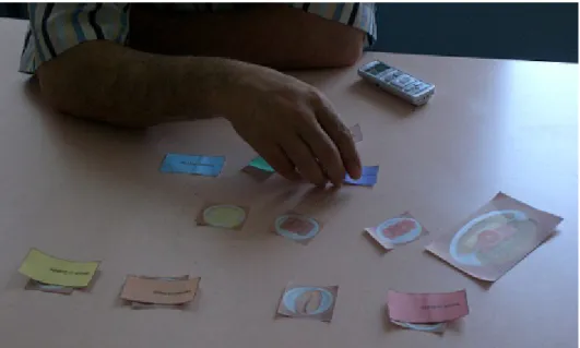 Fig. 4. A snapshot from the Meal for a Year game activity when a teacher was 