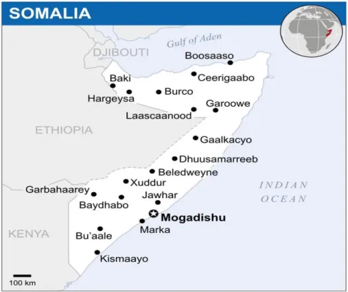 Figure 3.1: UN Office for the Coordination of Humanitarian Affairs  