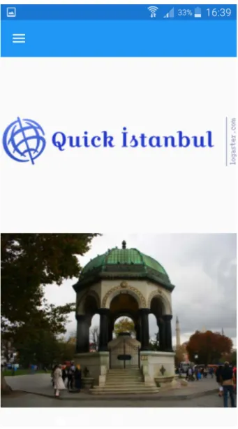 Şekil 6.1: Uygulama giriş ekranı 
