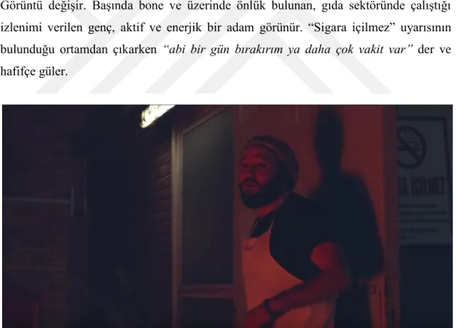 Şekil 4.7: Kamu Spotu - 1'de 4A Karakteri 