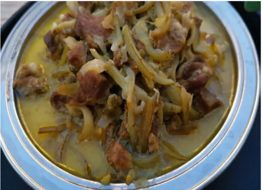 Şekil 2.5: Kenger Aşı  2.4.2  Kengerli bulgur pilavı 