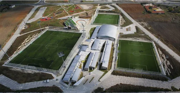 Şekil 4.6: Lüleburgaz Yıldızları Futbol Akademisi ( Lüleburgaz Belediyesi Plan ve  Proje Müdürlüğü Arşivi) 