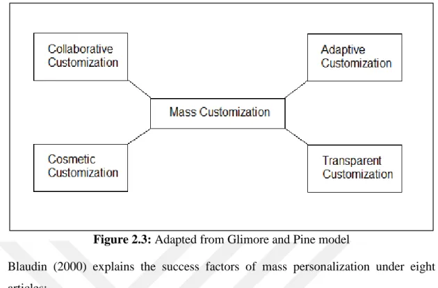 Figure 2.3: Adapted from Glimore and Pine model 
