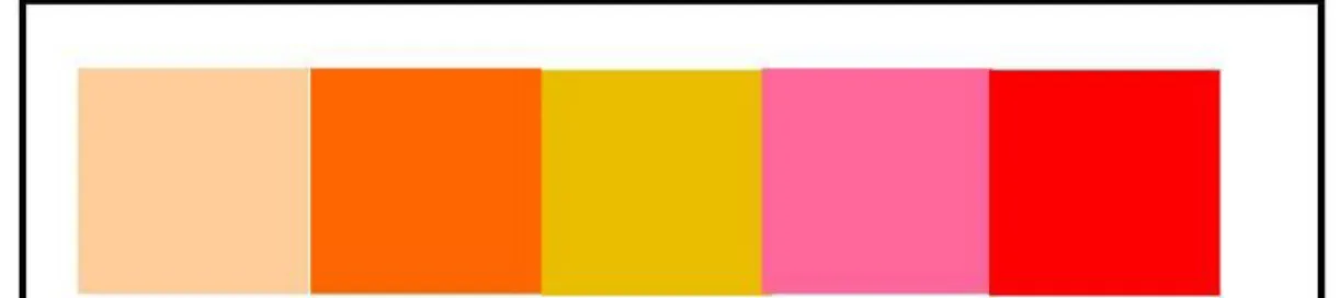Figure 2.3: Bright Warm Colors 
