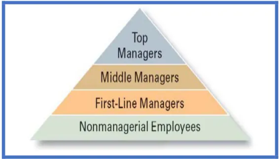 Figure 2.5: Managerial Levels   Source:  (Coulter, 2012:209)