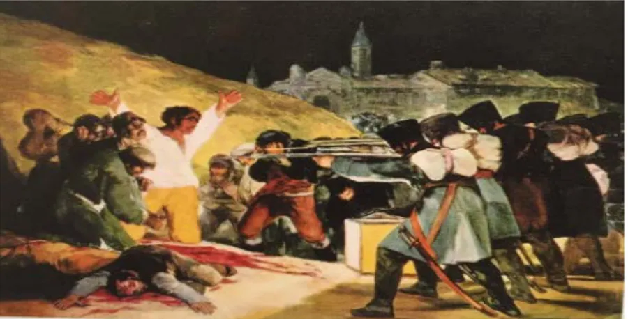 Şekil 3.6: Goya’nın 3 Mayıs Tablosu 