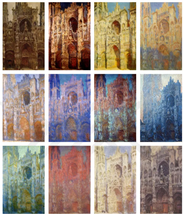 Şekil 3.6: Cloude Monet, ‘Roun Kadetral 