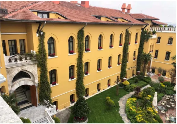 Şekil 5.11: Four Seasons Otel Cephe Pencere Düzeni  
