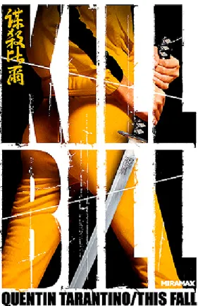 Şekil 2.4. Emrah Yücel, dünyaca ünlü film Kill Bill afişi. 