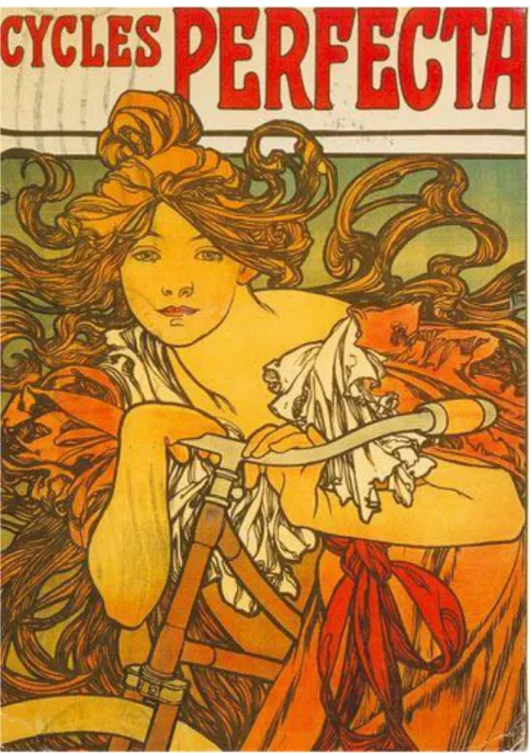 Şekil 8 - Afiş, Alphonse Mucha (1897)