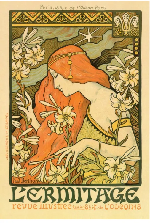 Şekil 11 - Afiş, Alphonse Mucha (1890)