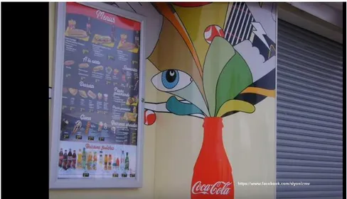 Şekil 13. Coca Cola Reklam Afişi 