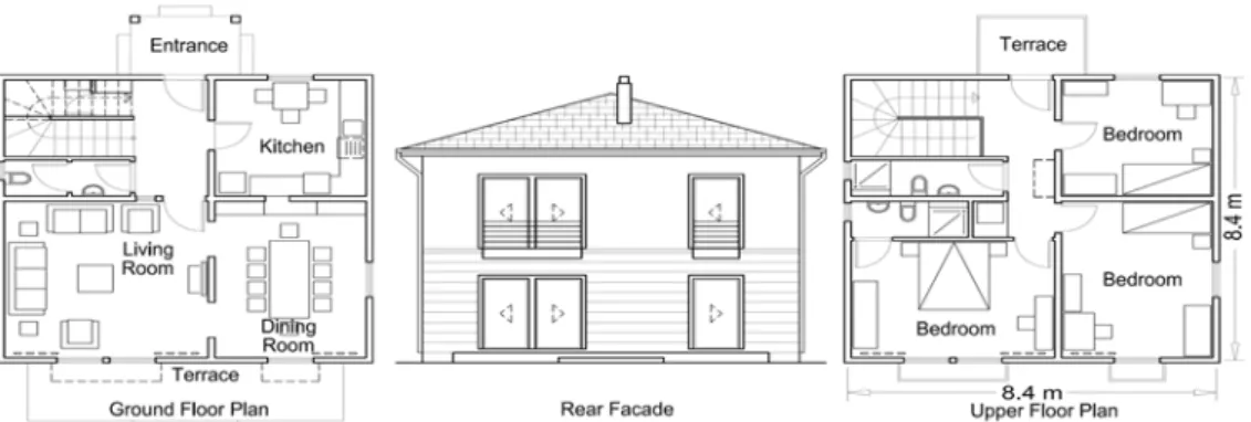 Figure 1. Typical project for comparison of structural systems.   