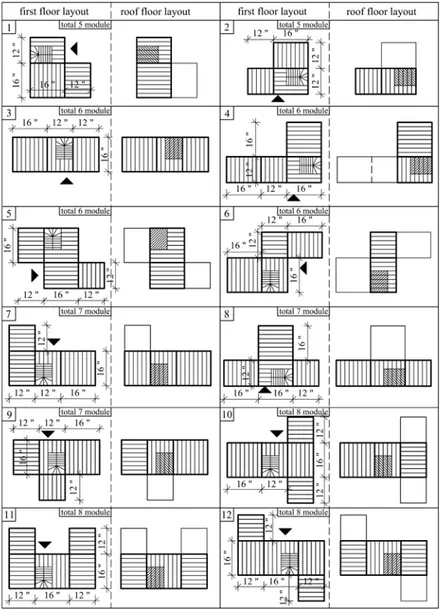 Figure 13. Floor configuration 