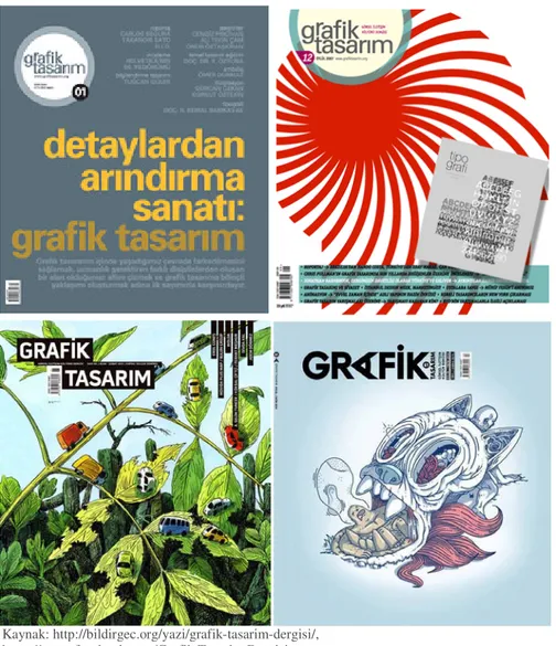 Grafik  Tasarım  Dergisi  2006  yılında  aylık  olarak  yayınlanmaya  başlamıştır.  Dergi  2009’dan  itibaren  iki  ayda  bir  okurlarına  ulaşmaya  devam  etmiştir