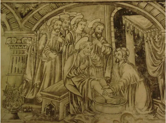 Şekil 2. Antik dönemde tıbbi tedavi ve hastaneleri simgeleyen fresk 