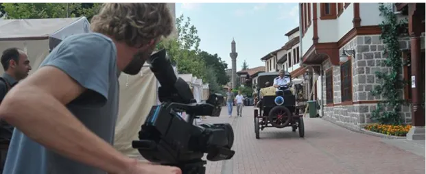 Şekil 4.1. Tanıtım filmi çekimleri 