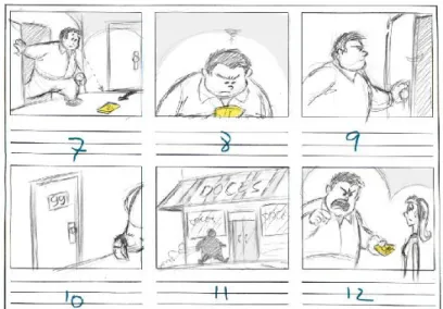 Şekil 1. 9. London Film School, Storyboard Samples 