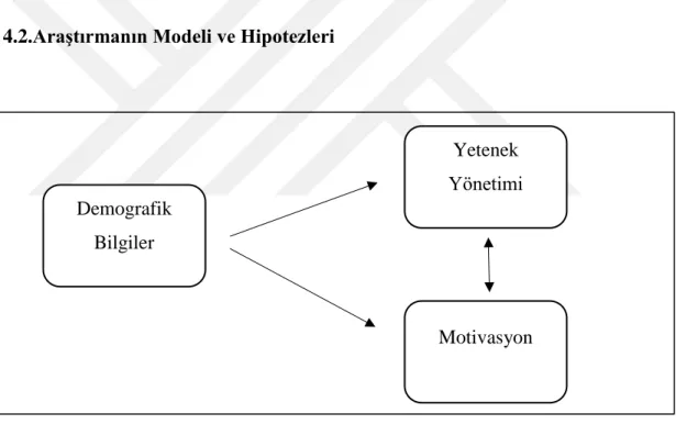 Şekil 4. 1. Araştırmanın Modeli 