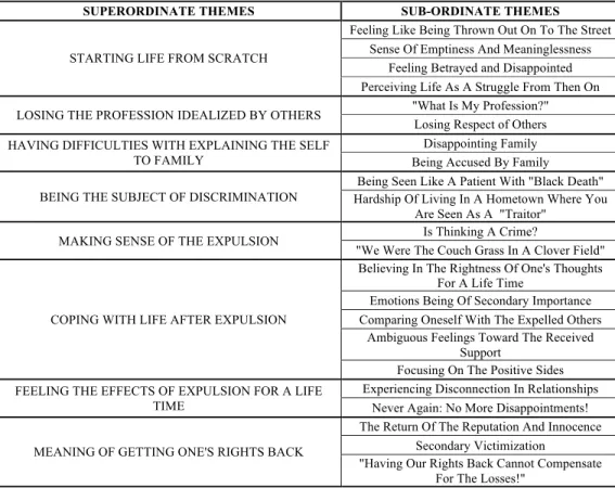 Table 2. Themes 