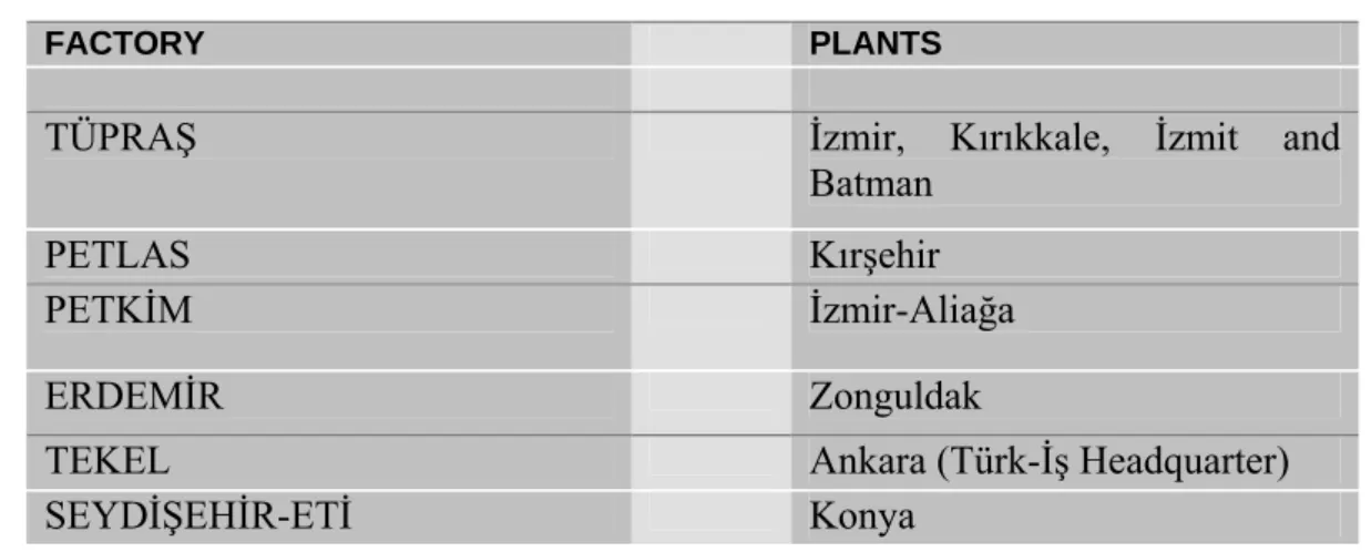 Table 1.  Lists of the Former State Economic Enterprises (SEEs) in the Questionnaire  