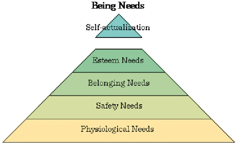 Figure 3. Hierarchy of Needs 