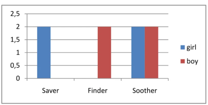 Figure 3.3  Types of The Protecting Father Role 