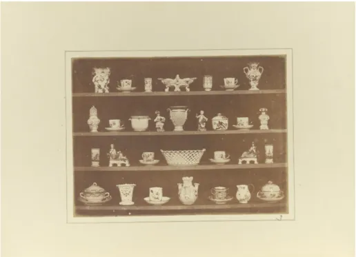 Figure 1.2 William Henry Fox Talbot, 1844, Articles of China, salted print, 13.4 x 18 