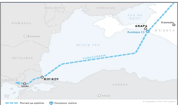 Figure 13. Turkish Stream Pipeline Route 