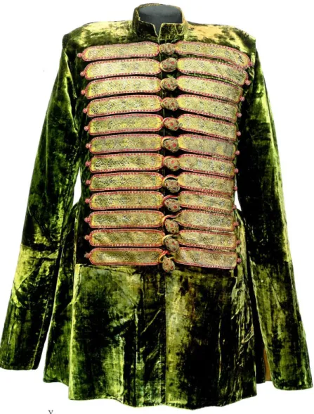 Figure 9. A mente (a long or three quarter length coat), Hungarian, circa 1640, Esterházy Treasury, Museum of 